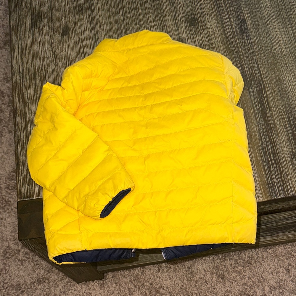 Yellow Kids Puffer Jacket - Picture 2 of 5